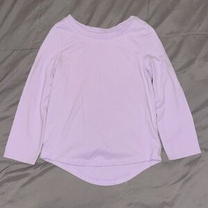 Cat & Jack Light Purple Long Sleeve Tee